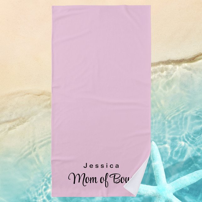 Stylish Trendy Girly For Mom Beach Towel (Creator Uploaded)