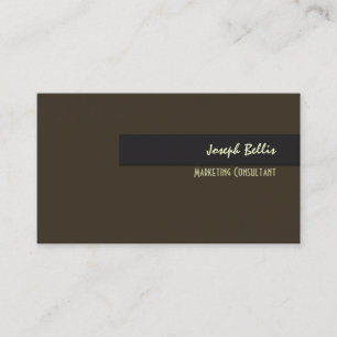Stylish trendy retro colors business cards