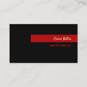 Stylish trendy retro colors business cards