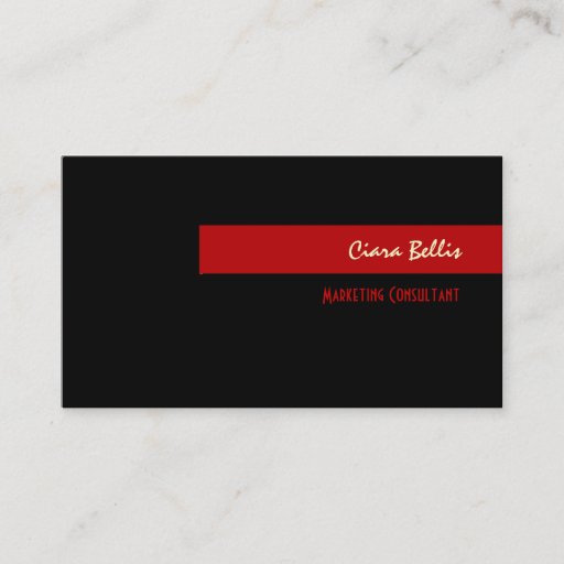 Customizable Stylish trendy retro colors business cards