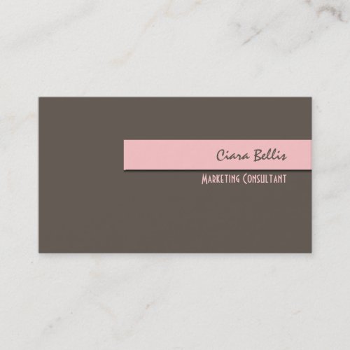 Stylish trendy retro colors business cards