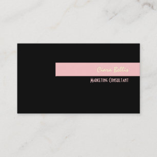 Stylish trendy retro colors business cards