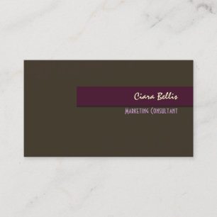 Stylish trendy retro colors business cards