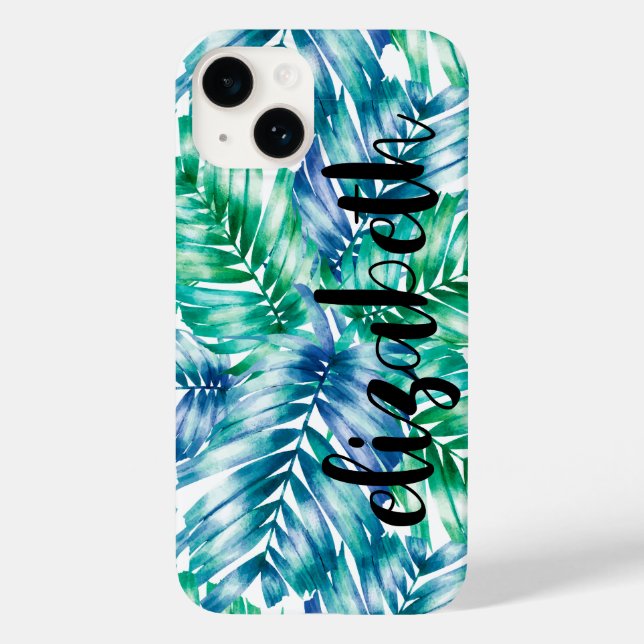 Stylish Tropical Palms Case-Mate iPhone Case (Back)