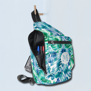 Stylish Tropical Palms Sling Bag