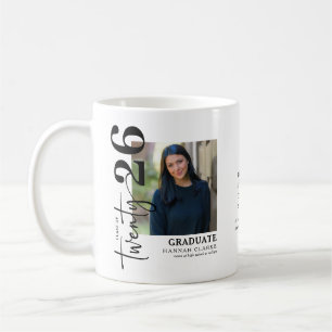 Stylish Twenty26 Photo Graduation Keepsake Gift Coffee Mug