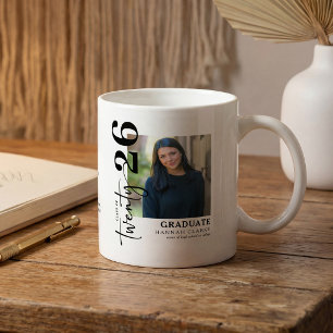 Stylish Twenty26 Photo Graduation Keepsake Gift Coffee Mug