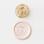 Stylish Union Wedding Logo Wax Seal Stamp<br><div class="desc">More designs and matching items available. Visit berryberrysweet.com for modern stationery and personalized gifts.</div>