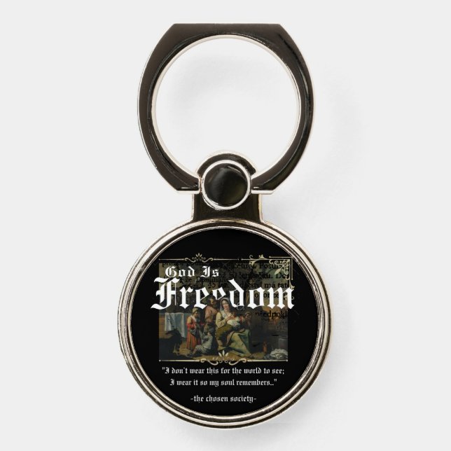 Stylish & Unique Phone Ring Holder TCS--Edition (Front)