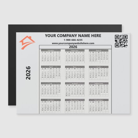 Stylish Unique White Real Estate Agent (Front/Back)