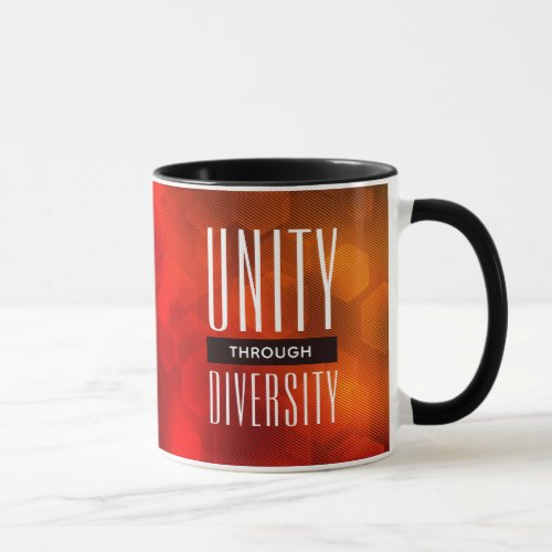 Stylish Unity Through Diversity Mug