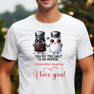 Stylish Valentine Funny Food Love Gift T-Shirt