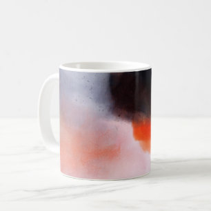 Stylish Watercolor Abstract Hand Painted Coffee Mug