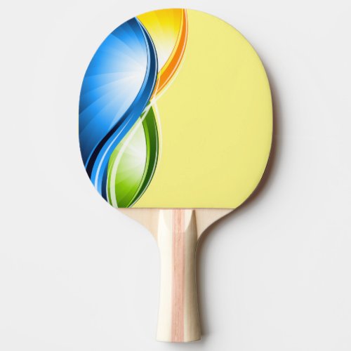 Stylish Watercolor PingPong Paddles for Game Night