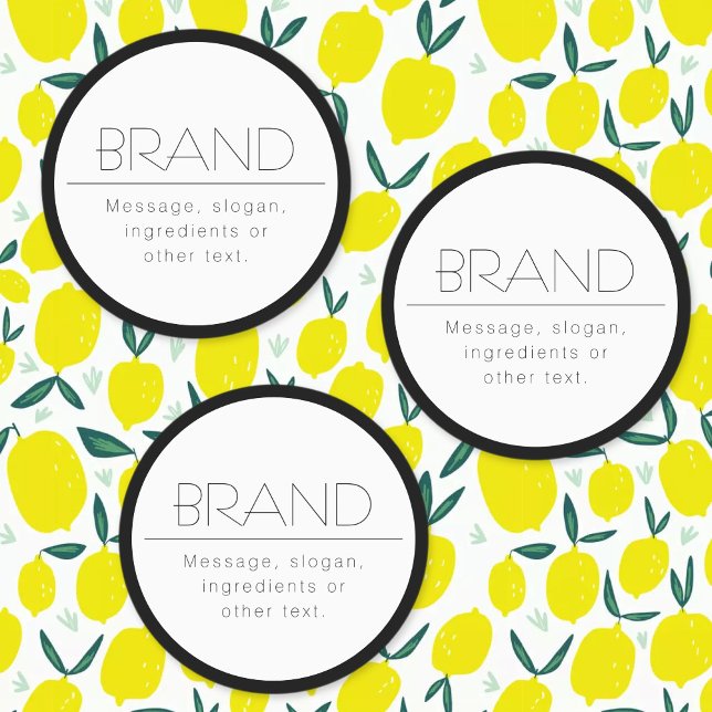 Stylish Waterproof Minimalist Labels (Creator Uploaded)