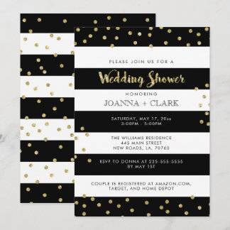 Stylish Wedding Shower Invitations