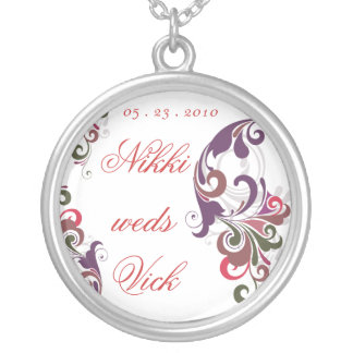 Stylish Wedding Silver Plated Necklace