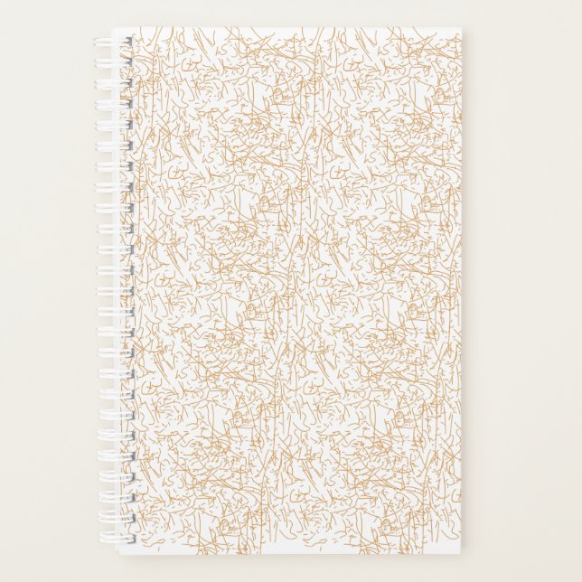 Stylish Weekly Academic Planner & Notebook (Front)