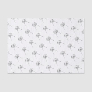 Stylish Weimaraner: Your Text, Your Style Tissue Paper