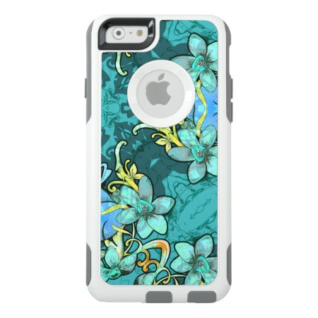 Stylish Whimsical Lux Floral Watercolor Pattern Otterbox Iphone 6/6s C