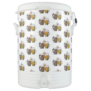 Stylish WHITE Drinks Beer Beverage Cooler