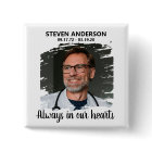 Stylish White Photo Funeral