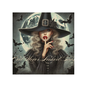 Stylish Witch Halloween Art