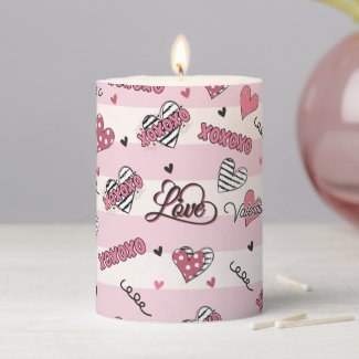 Stylish XOXO Valentine's Day Patterned 