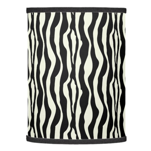 Stylish Zebra Print Pattern Lamp Shade (Left)