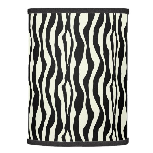 Stylish Zebra Print Pattern Lamp Shade (Right)