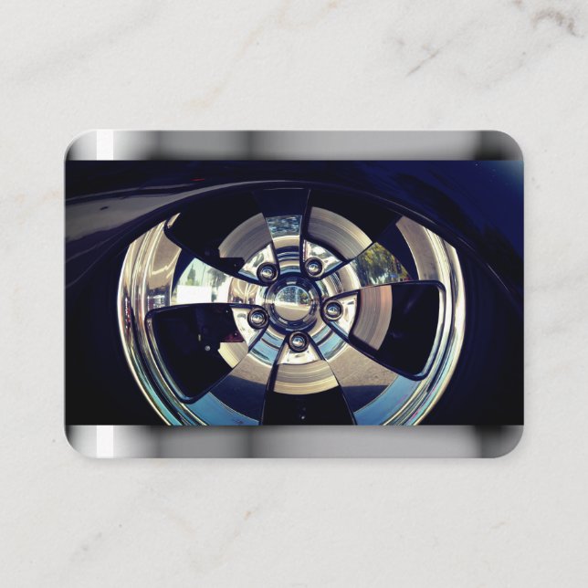 Stylishly Classy, car Business Card (Front)