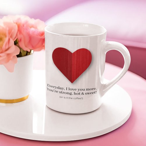 Stylishly Elegant Cheeky Heart Coffee Mug