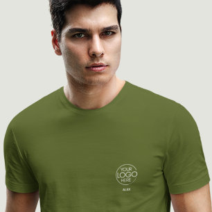 Stylishly Elegant Company Branded Logo T-Shirt