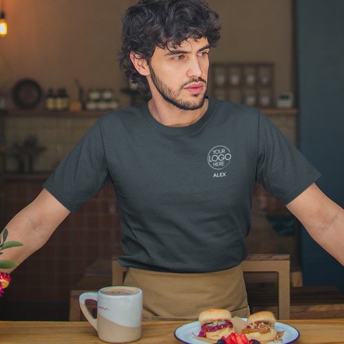 Stylishly Elegant Company Logo T_Shirt