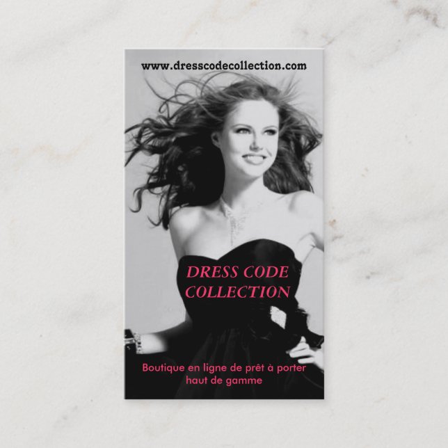 STYLISM MODE READY TO CARRY BUSINESS CARD (Front)