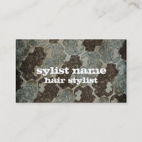stylist 6 business card template