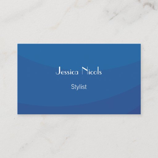 Customizable Stylist Business Card