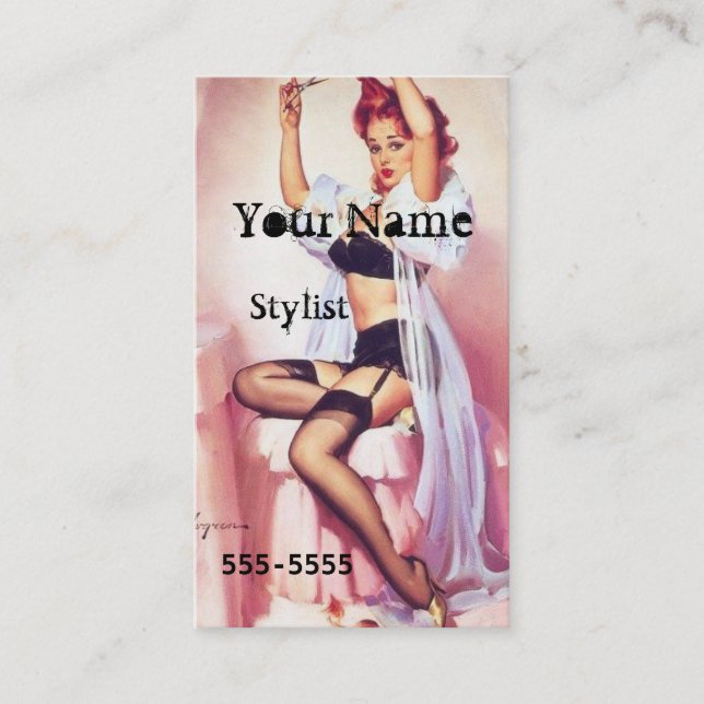 Stylist Business Card (Front)