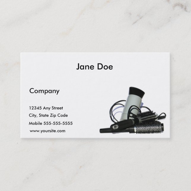 Stylist Business Card (Front)