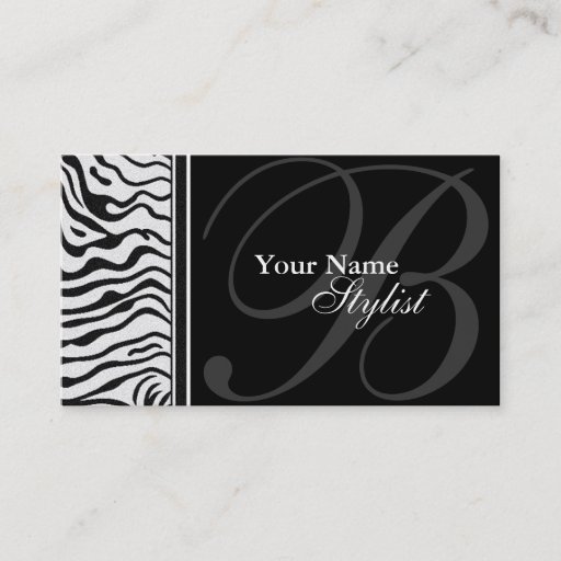 Customizable STYLIST  Business Card