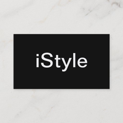 Customizable Stylist Business Card