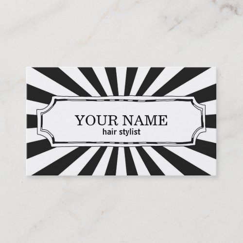 Stylist Business Cards w/Appointment Reminder Business Cards