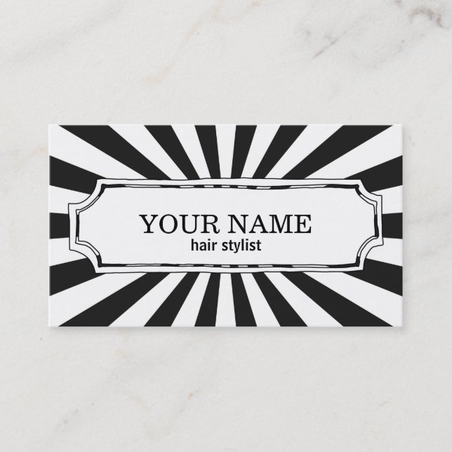Stylist Business Cards w/Appointment Reminder (Front)