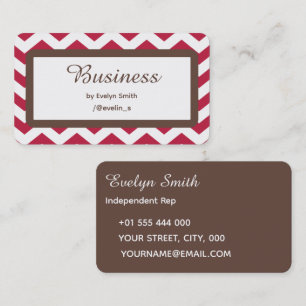 Stylist Cosmetologist Avon Sales Representative Business Card