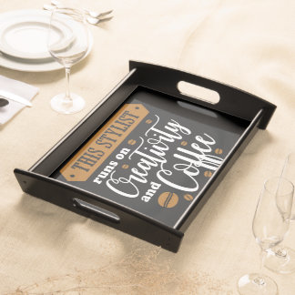 Stylist Creativity and Coffee Serving Tray