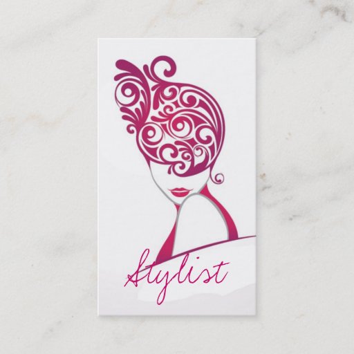 Customizable Stylist, Hair, Beauty Salon, Cosmetologist , Spa Business Card