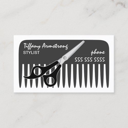 Stylist / Hairdresser Business Cards