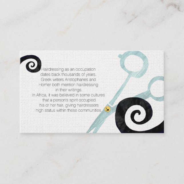 Stylist Hawaii Business Card (Front)
