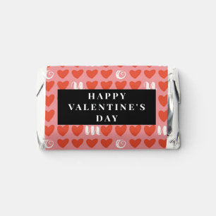 Stylist Heart Pattern Party Favors Candy Hershy's