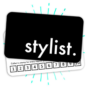 Stylist. Loyalty Punch Card by identica at Zazzle